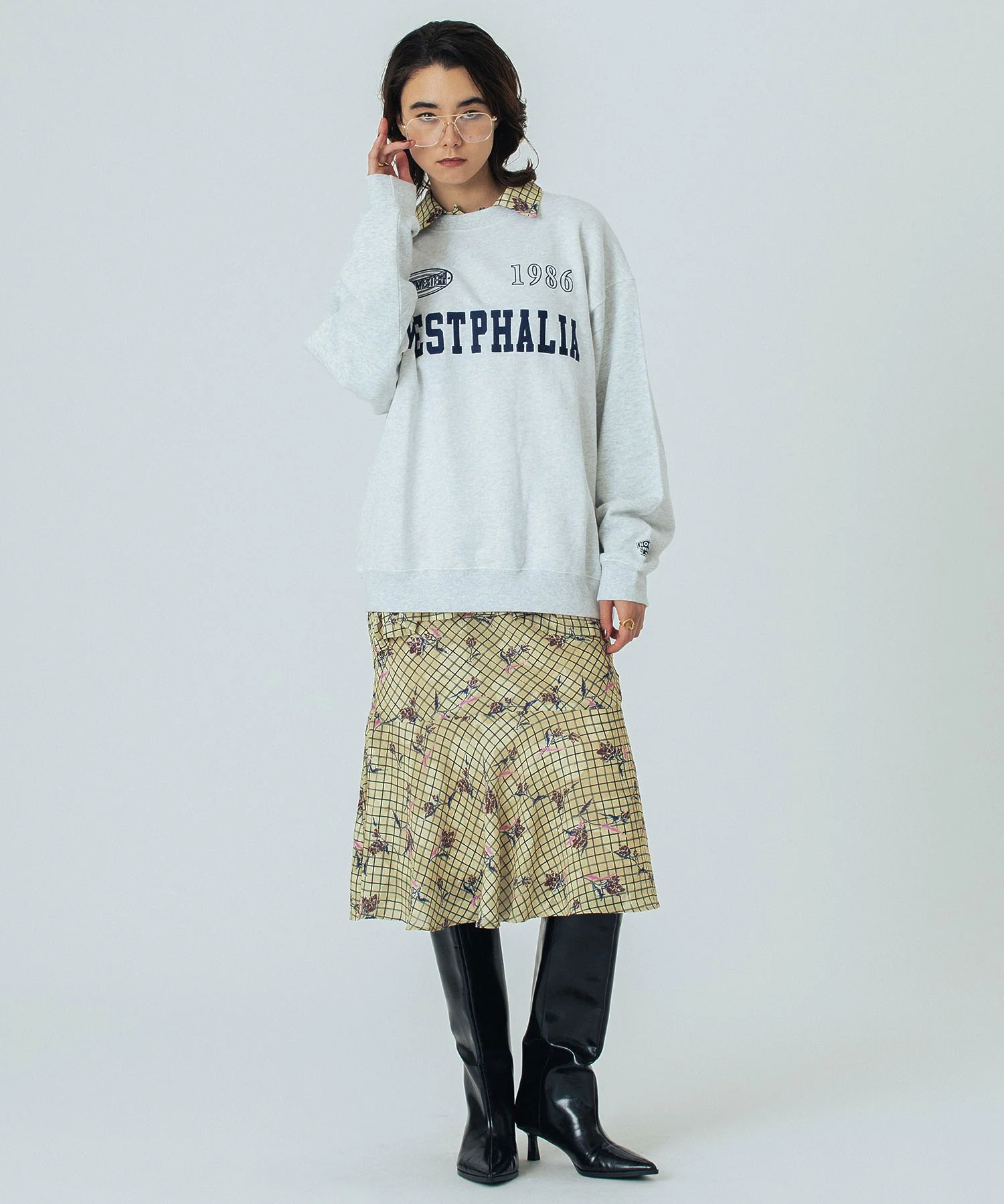 CREOLME/FLOWER PRINT SKIRT - Image 38