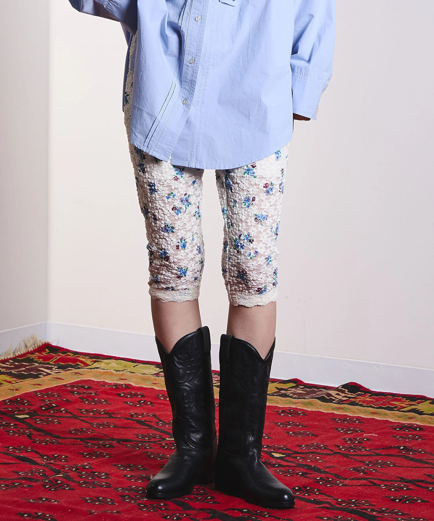CREOLME/FLORAL LACE LEGGINGS - Image 2