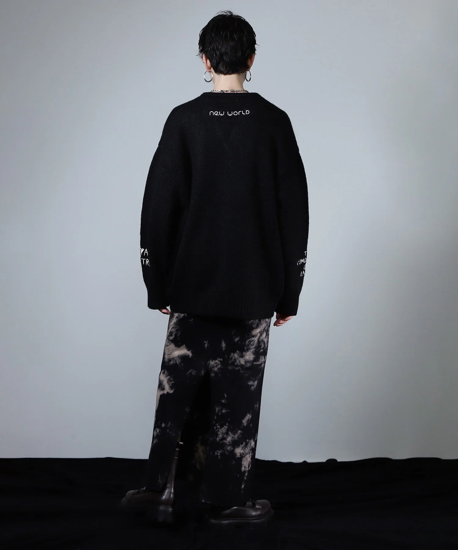 GENE HEAVENS/エンブロイダリー カレッジニットカーディガン - Image 13