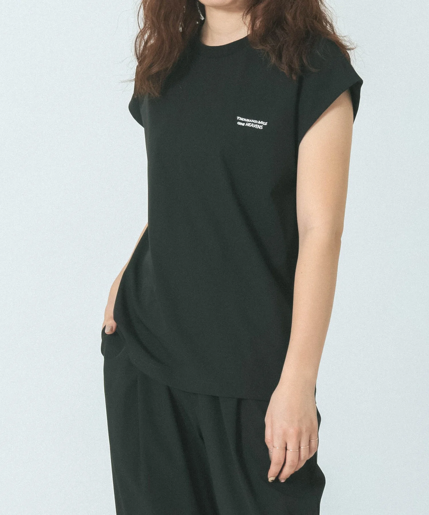 【WEB限定】THOUSAND MILExGENE HEAVENS/FRENCH SLEEVE TOP & TAPERED PANTS SET UP - Image 11