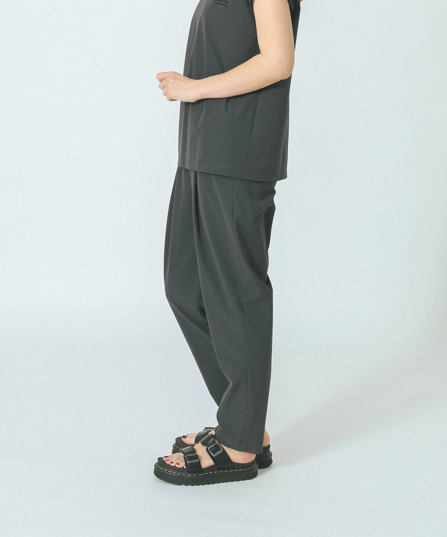 【WEB限定】THOUSAND MILExGENE HEAVENS/FRENCH SLEEVE TOP & TAPERED PANTS SET UP - Image 8