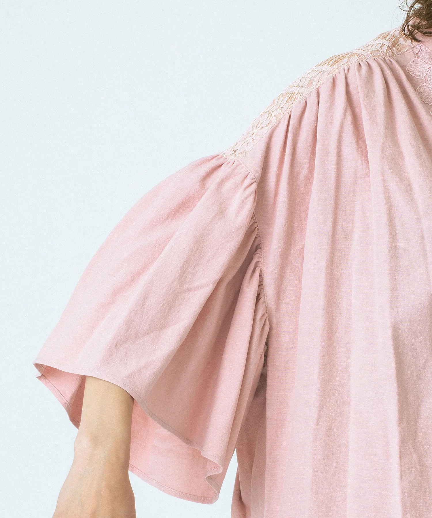 GENE HEAVENS/LACE YORK RUFFLE SHIRT - Image 7