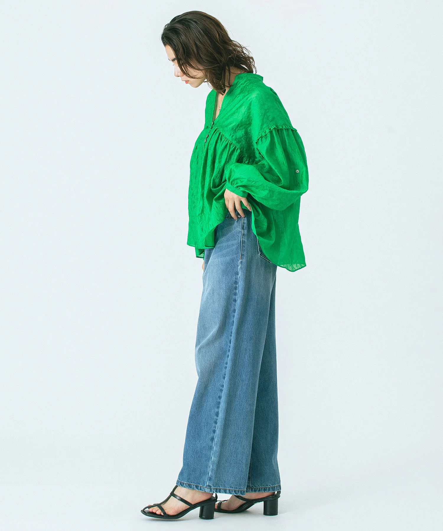 GENE HEAVENS/SHEER SUMMER BLOUSE - Image 11