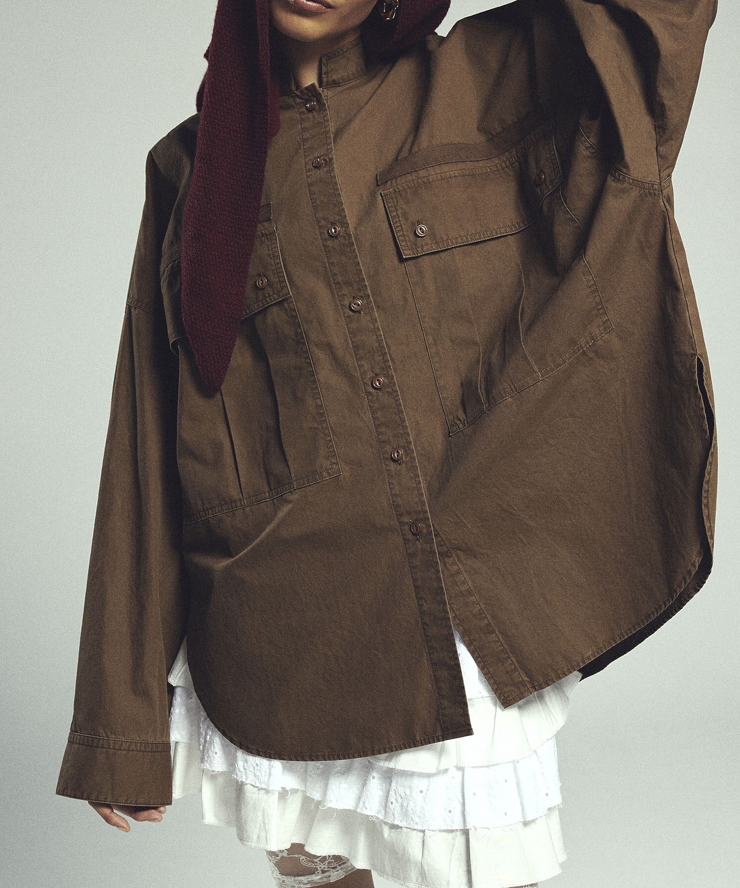 GENE HEAVENS/MILITARY POCKET SHIRT