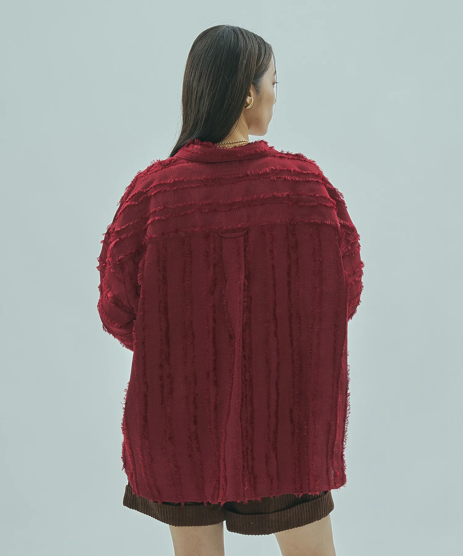 GENE HEAVENS/FRINGE DOBBY BIG SHIRT - Image 13