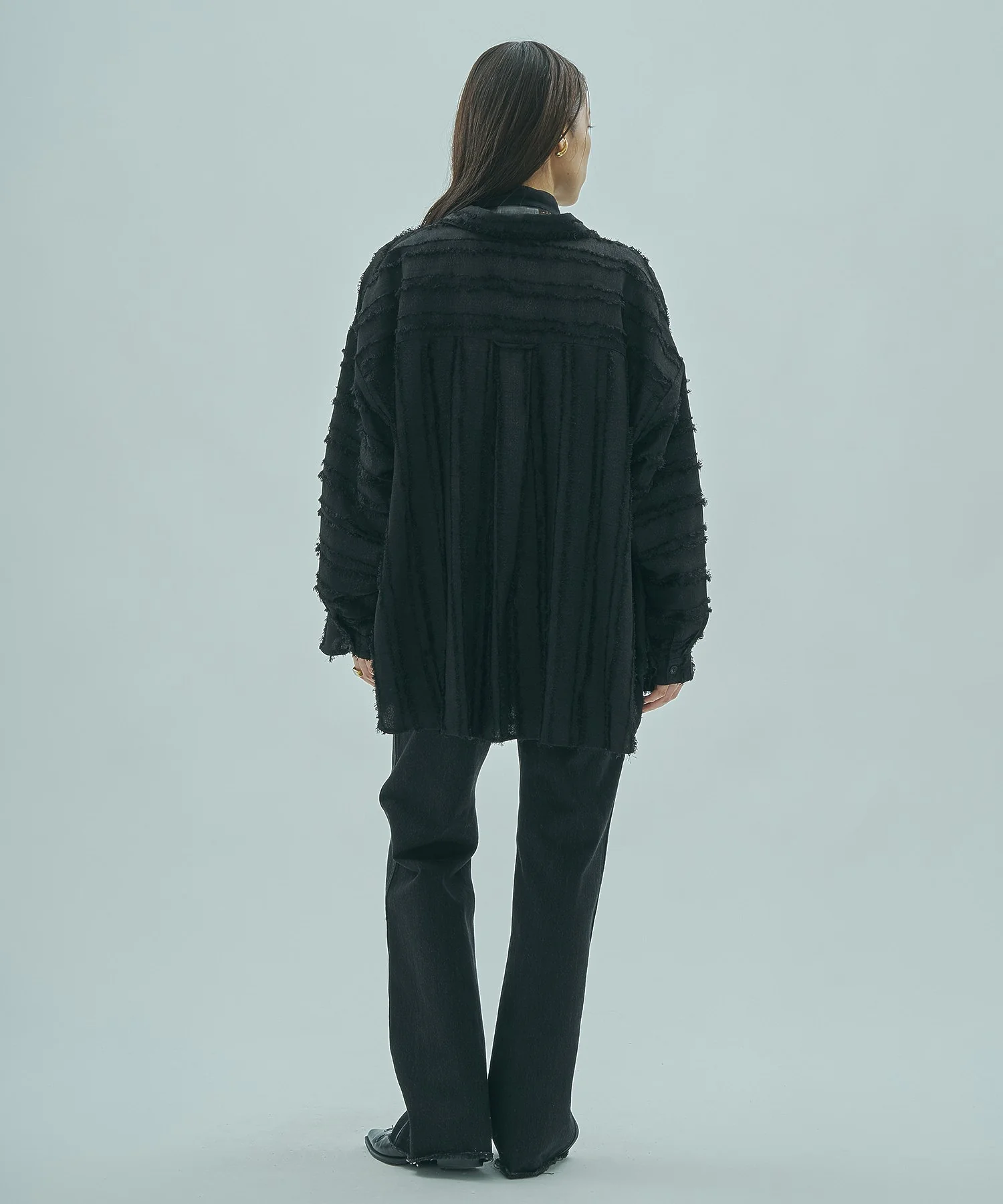 GENE HEAVENS/FRINGE DOBBY BIG SHIRT - Image 22