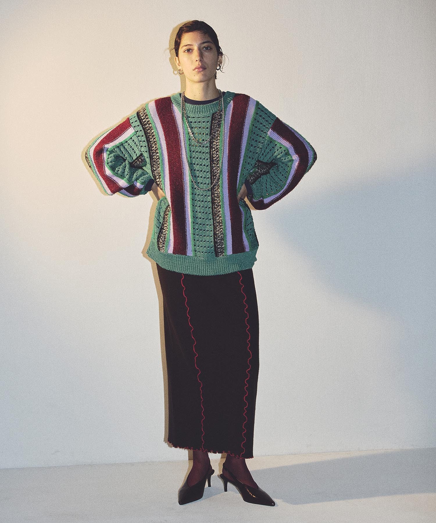 GENE HEAVENS/MULTI COLOR KNIT - Image 4