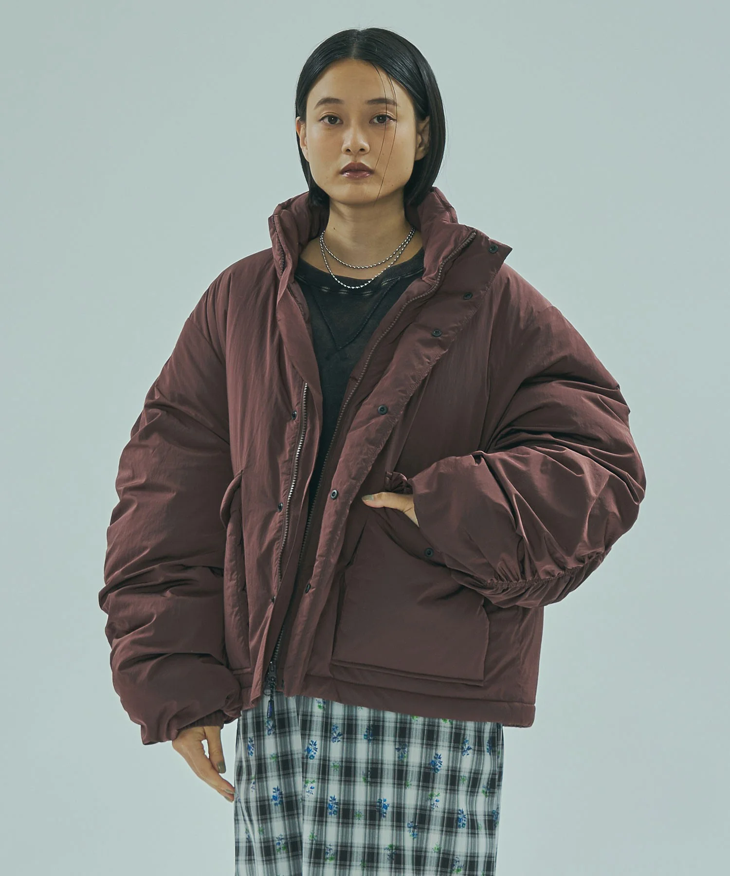 GENE HEAVENS x THOUSAND MILE/STAND COLLAR PADDED JACKET - Image 22