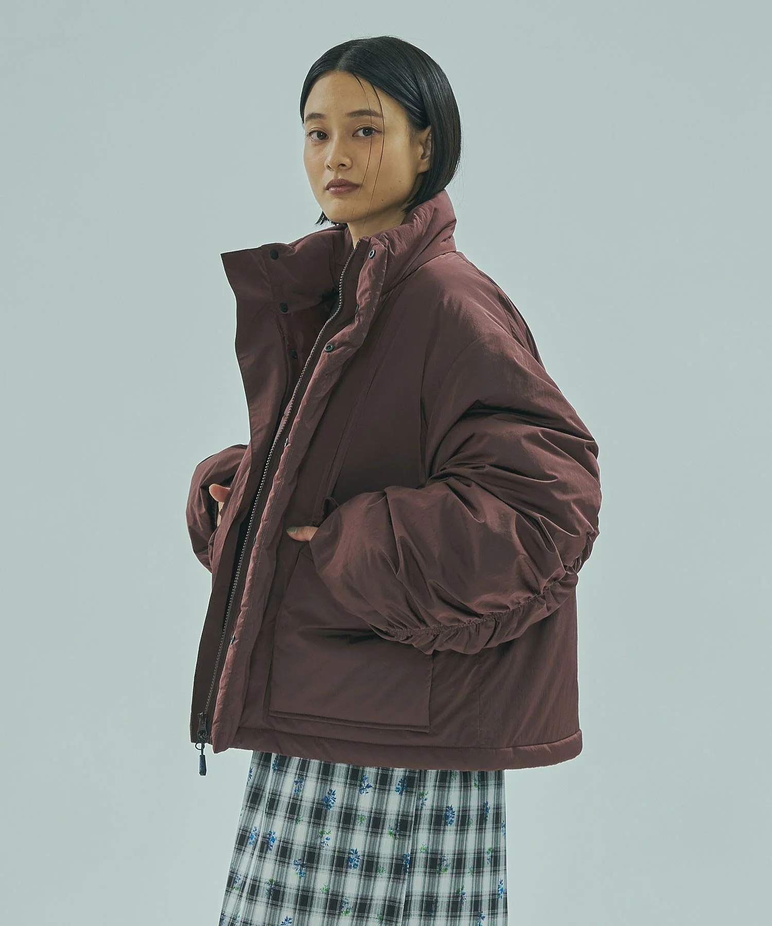 GENE HEAVENS x THOUSAND MILE/STAND COLLAR PADDED JACKET - Image 6