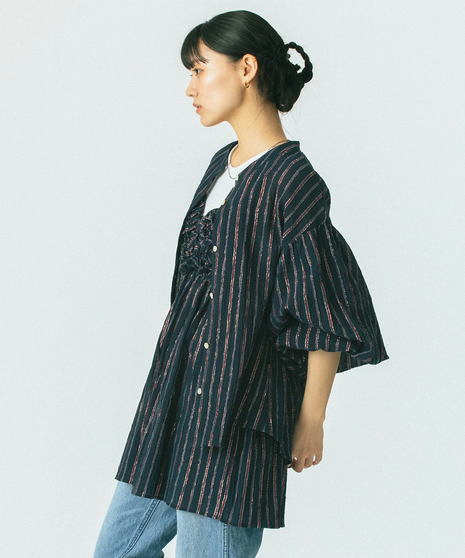 mag.by c/VOLUME SLEEVE BLOUSE - Image 7