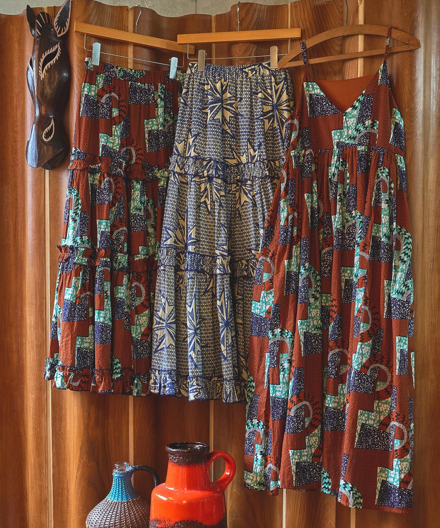 mag.by c/PRINT TIERED SKIRT - Image 5