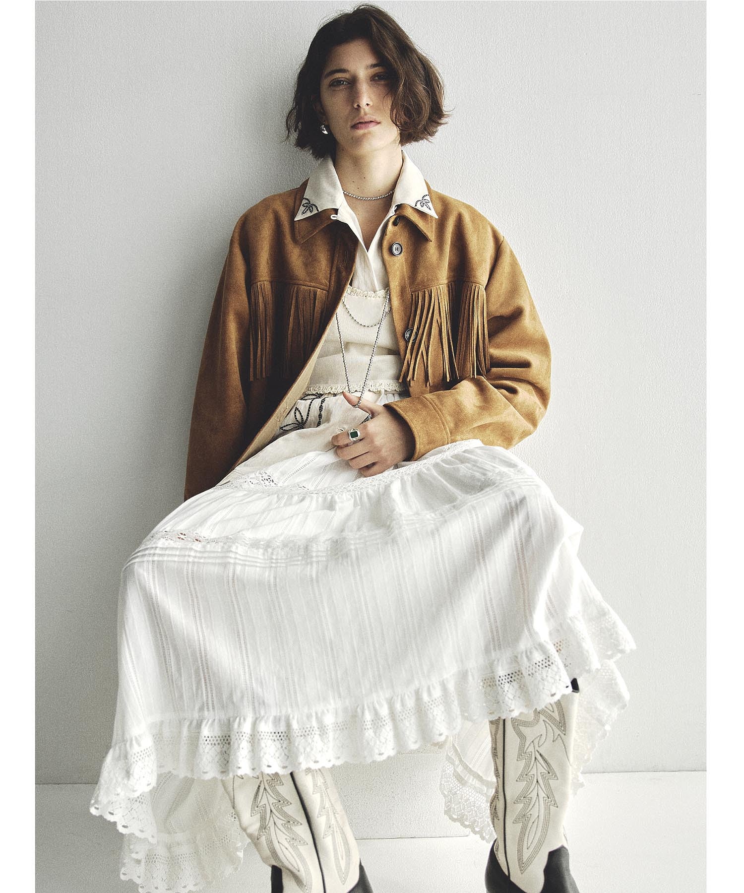 mag.by c/LAYERED RIB TOP - Image 17