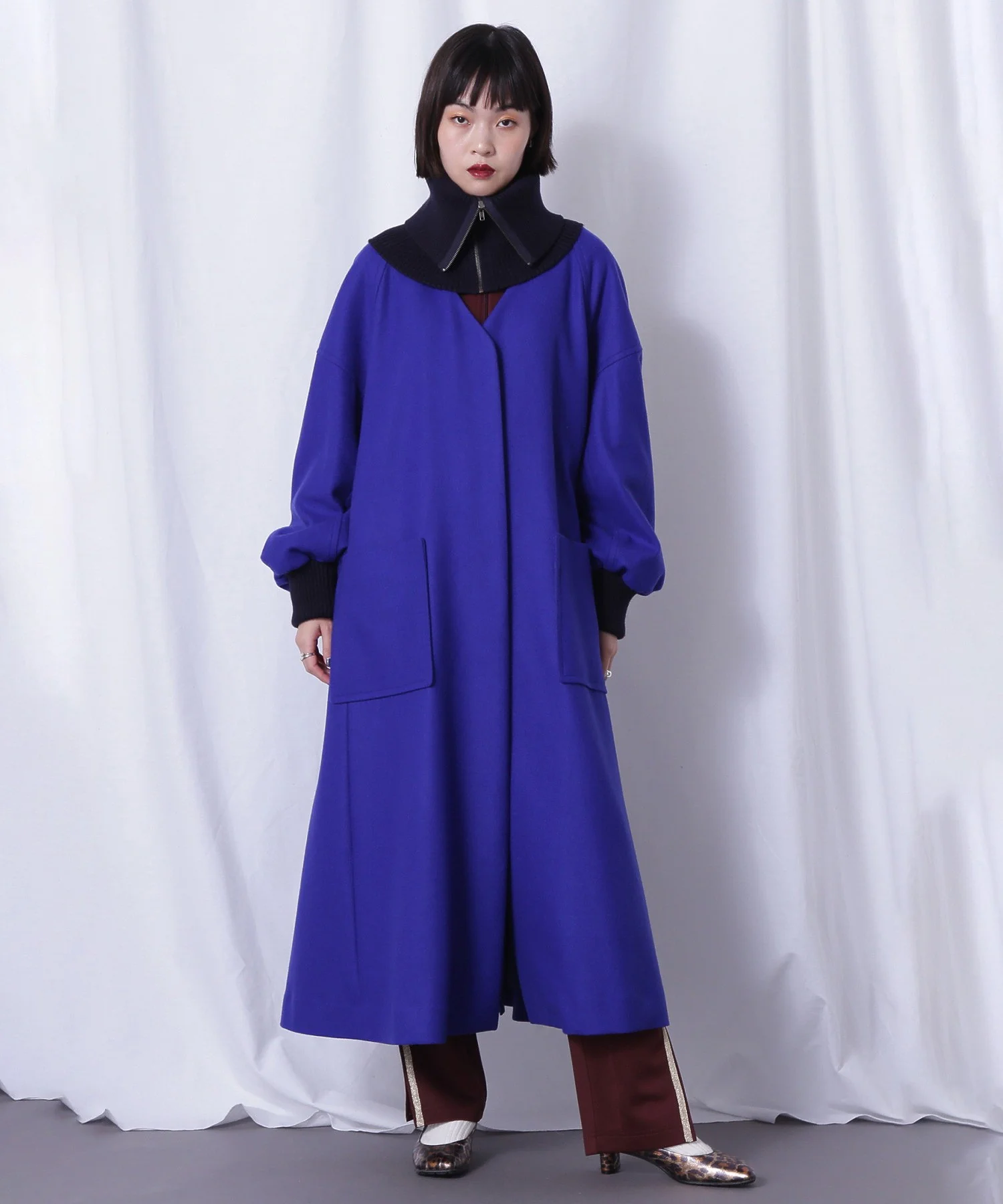 mici/ウールロングコート - Image 10