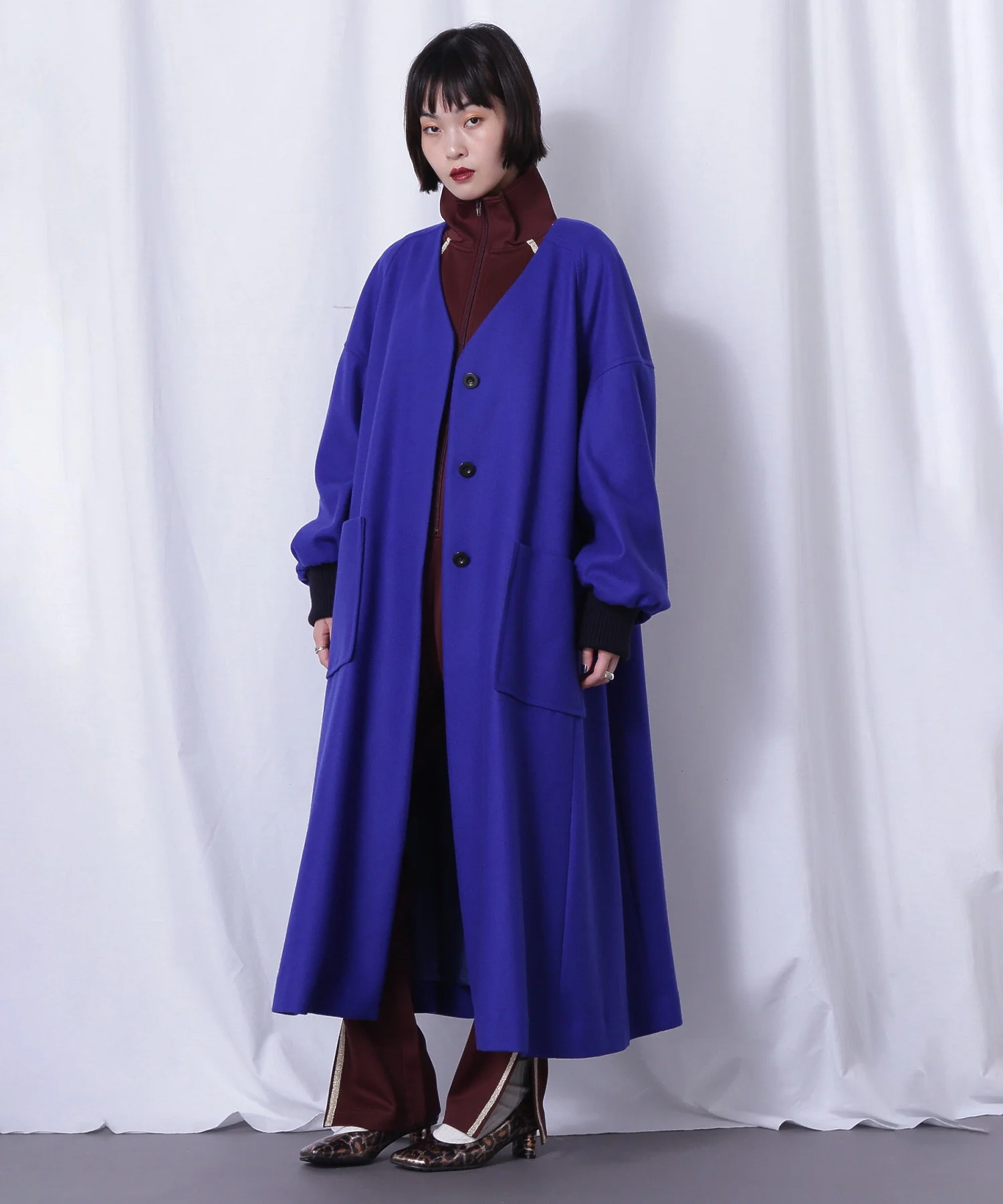 mici/ウールロングコート - Image 14