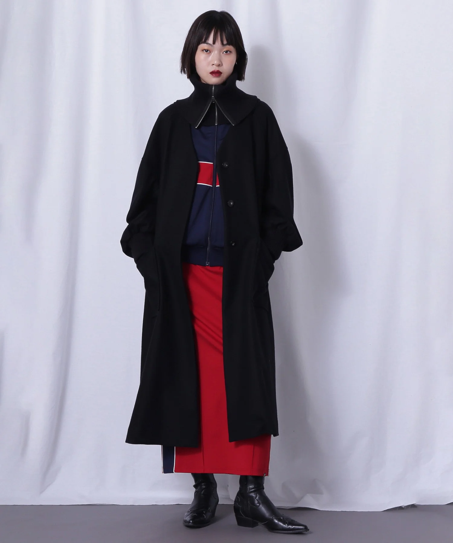 mici/ウールロングコート - Image 35