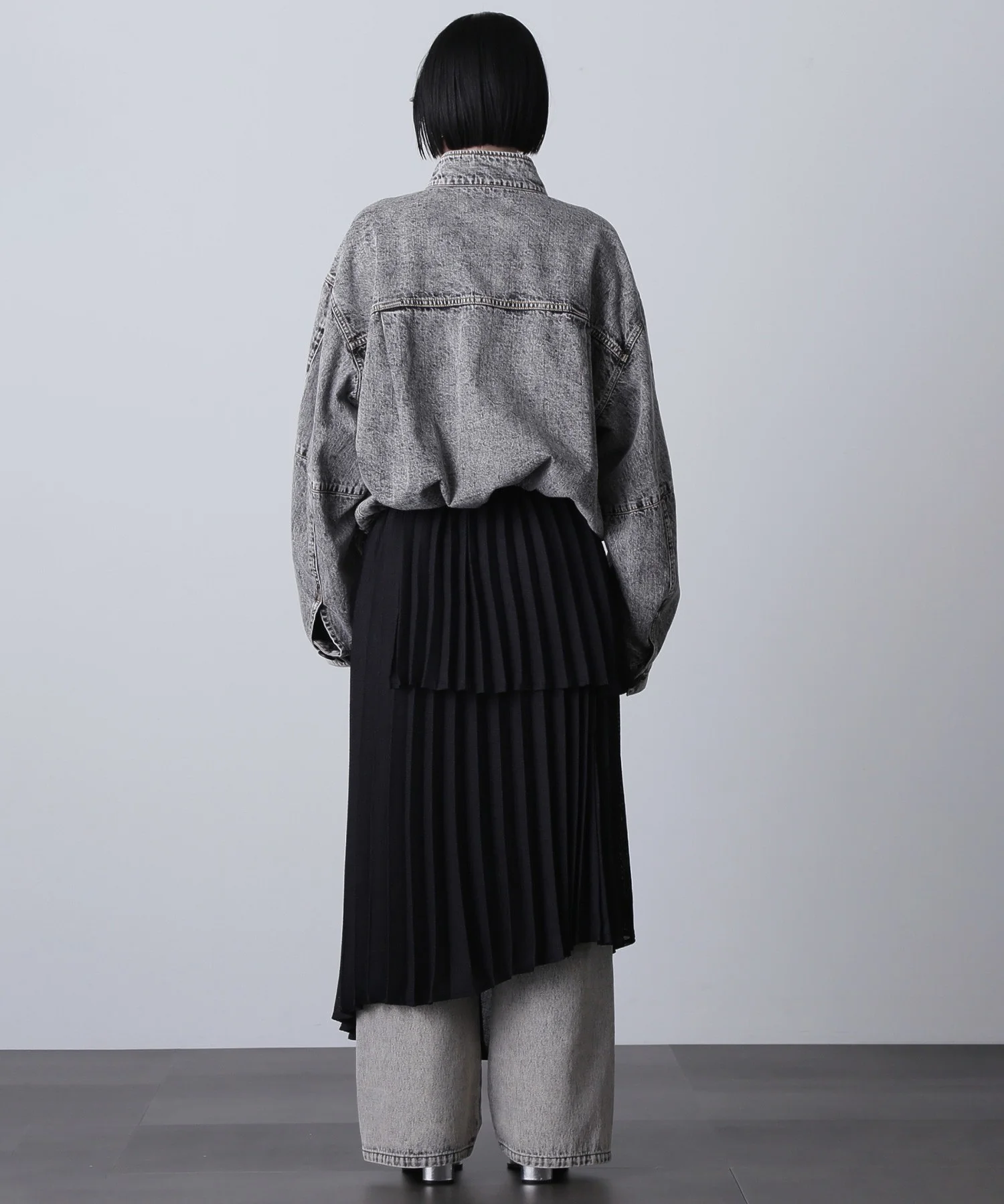 mici/デニムブルゾン - Image 4