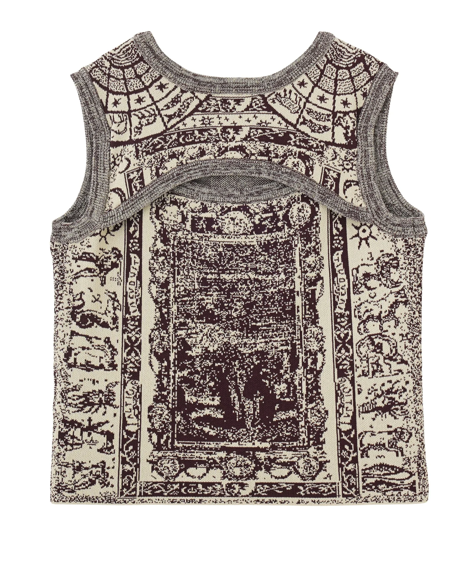 mici/HOROSCOPE JQ. KNIT VEST - Image 4