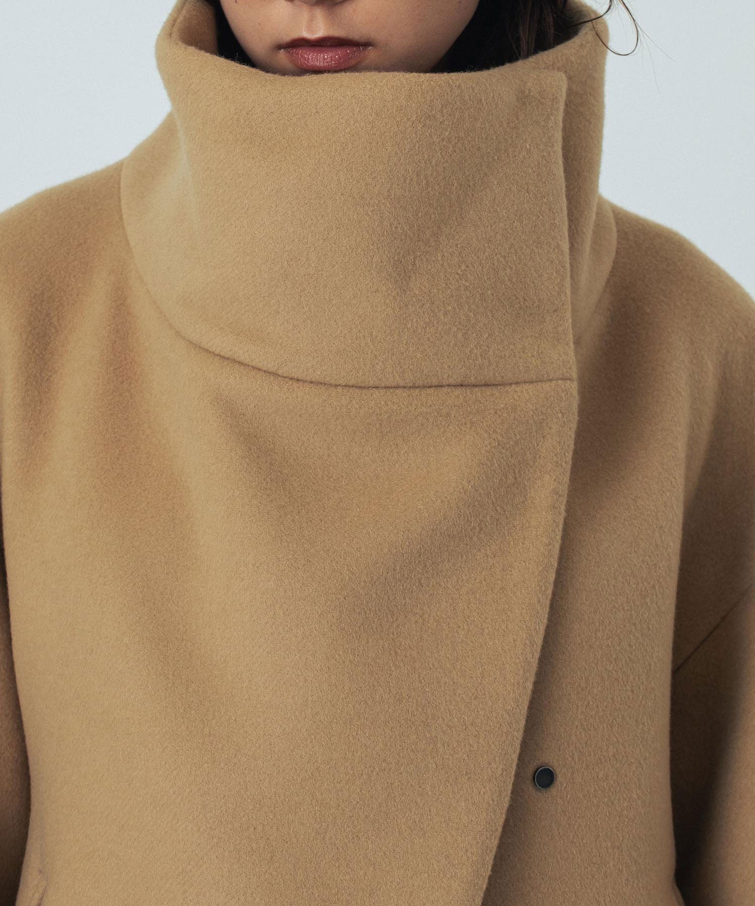 mici/BIG STAND COLLAR BLOUSON - Image 10
