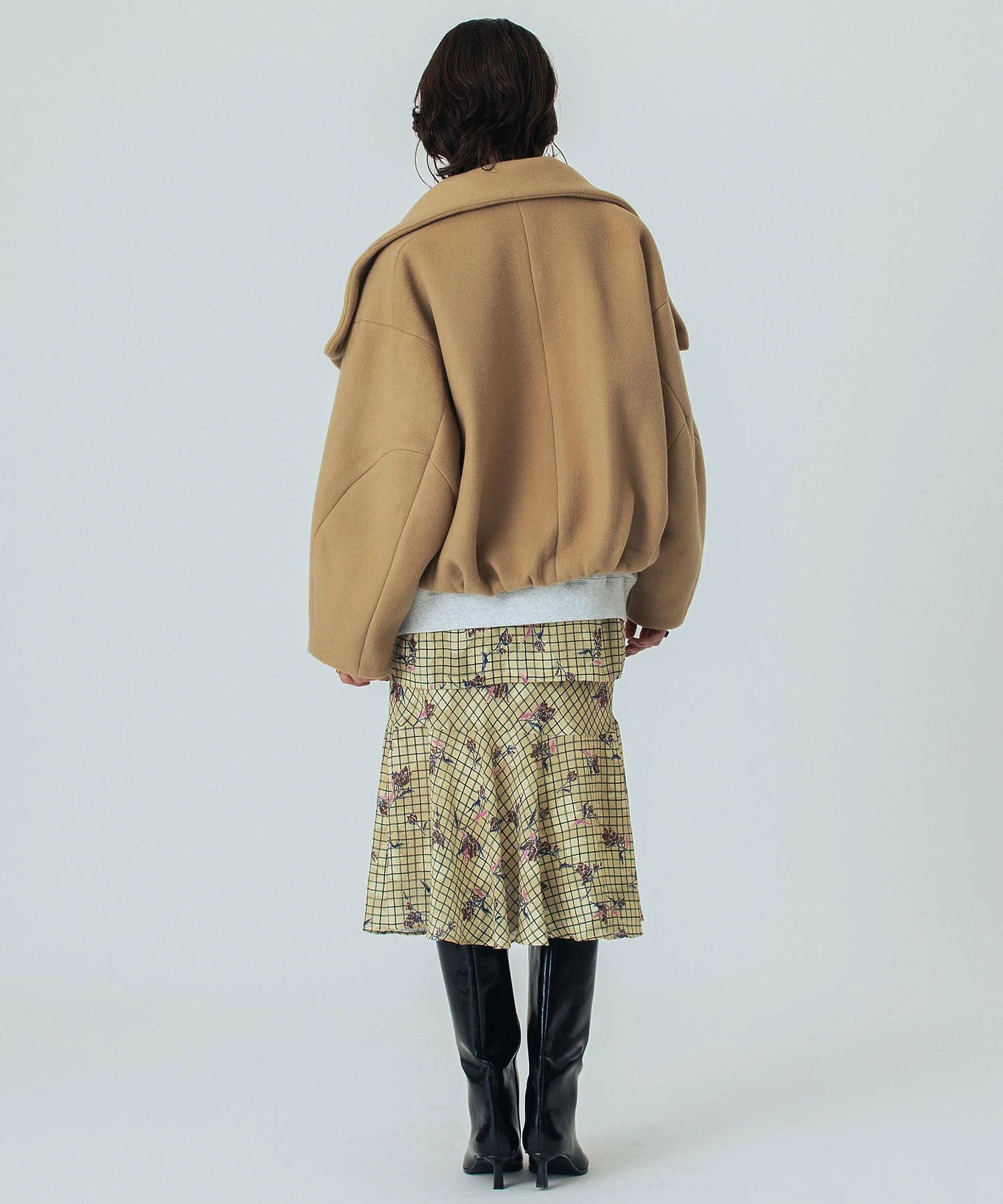 mici/BIG STAND COLLAR BLOUSON - Image 22