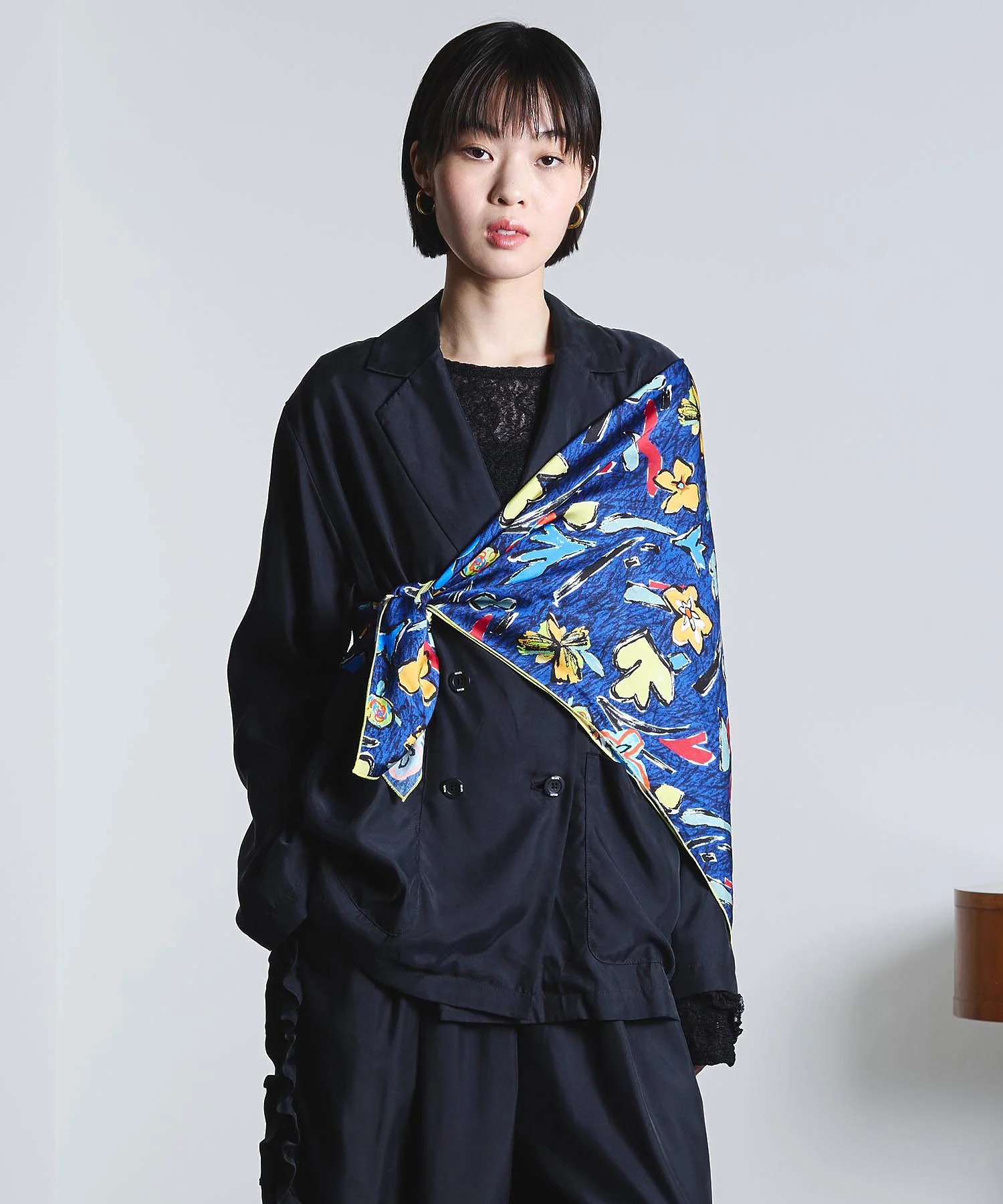 mici/DOUBLE BREAST TAILORED JACKET - Image 27