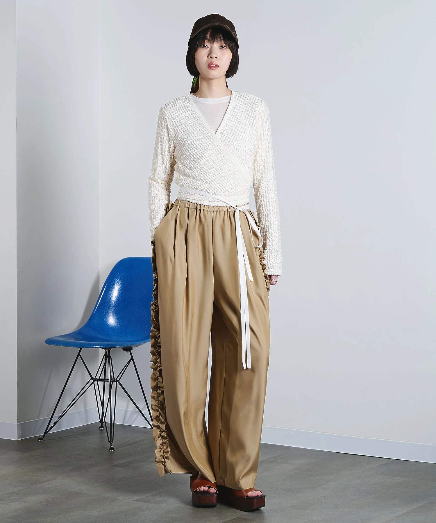 mici/SIDE FRILL PANTS - Image 10