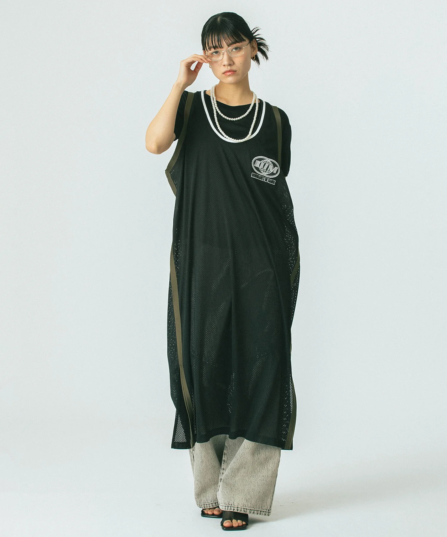 OKIRAKU×ROSE BUD/MESH TANK DRESS - Image 21