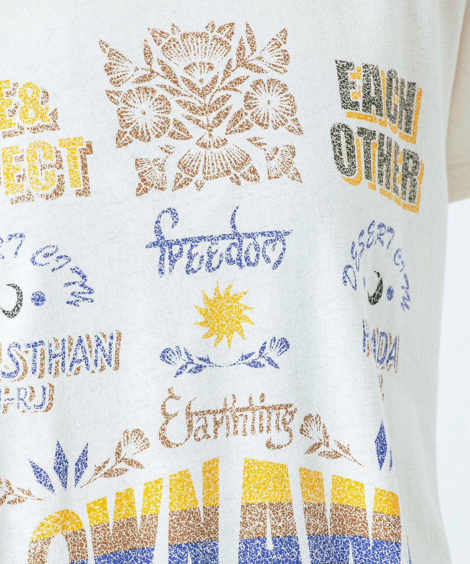 HLAADA for ROSE BUD/BLOWN AWAY PRINT TEE - Image 8