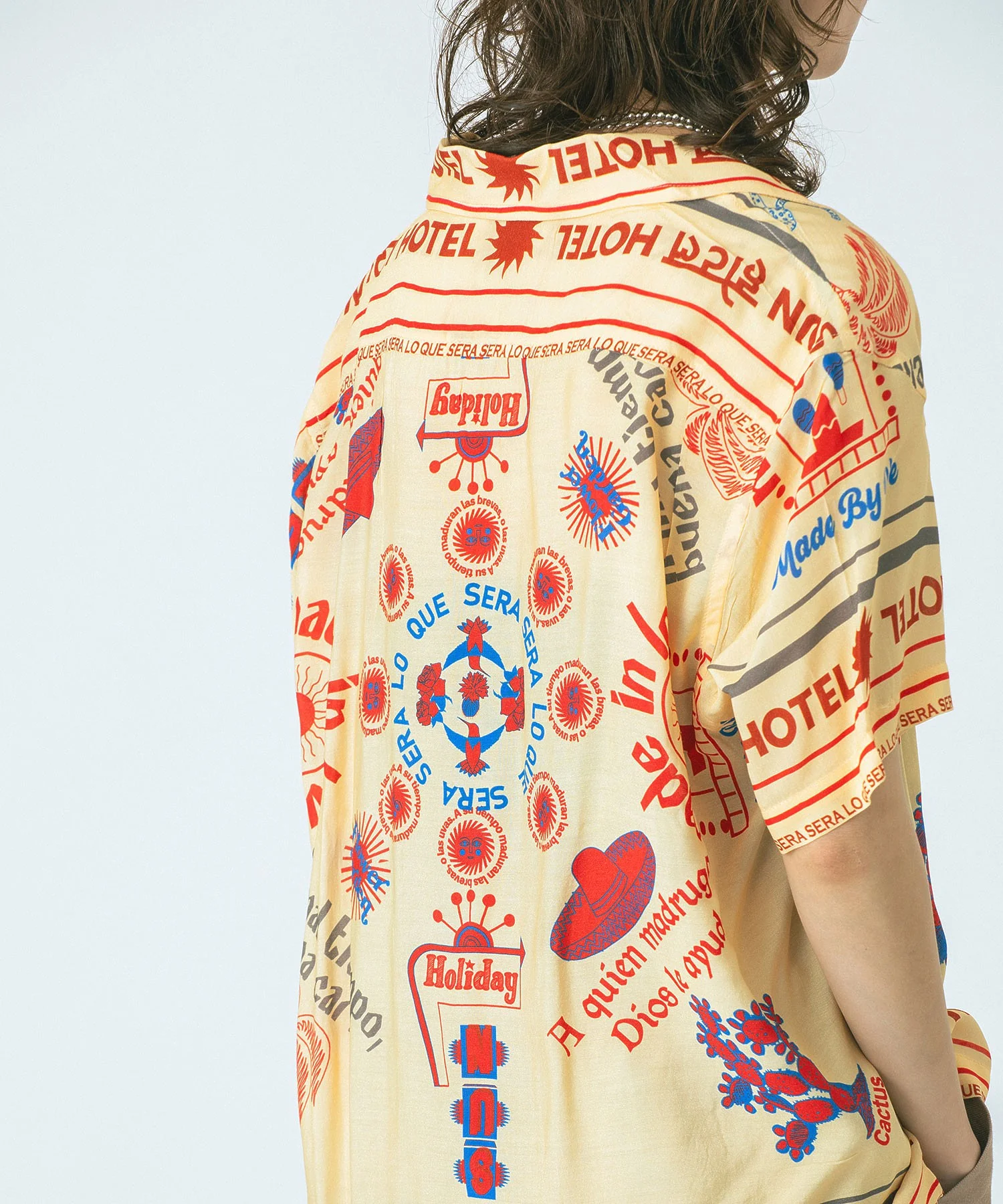 HLAADA for ROSE BUD/SUN HOTEL PRINT SHIRTS - Image 4