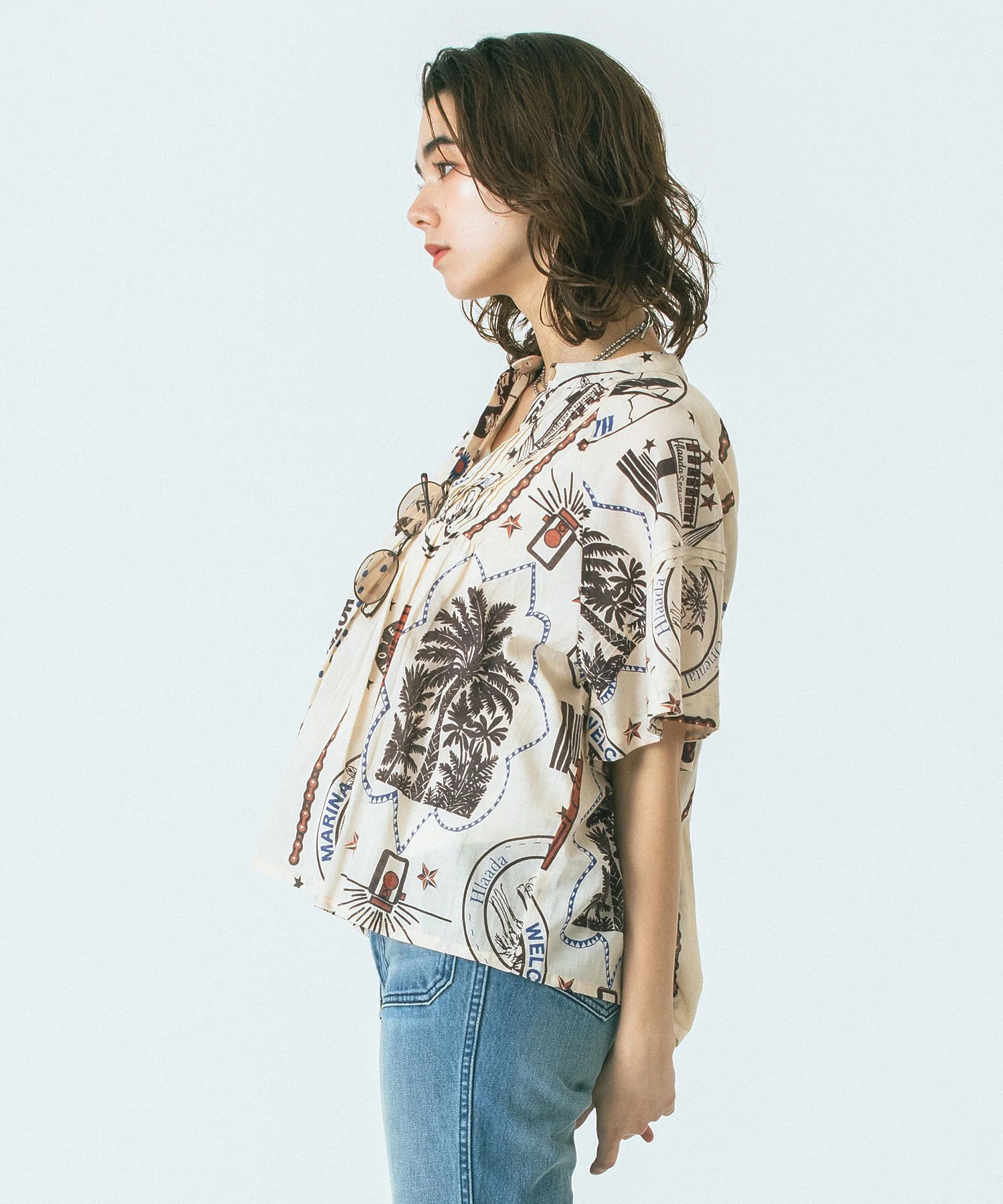 HLAADA for ROSE BUD/BANDANATUCK SHIRT - Image 2