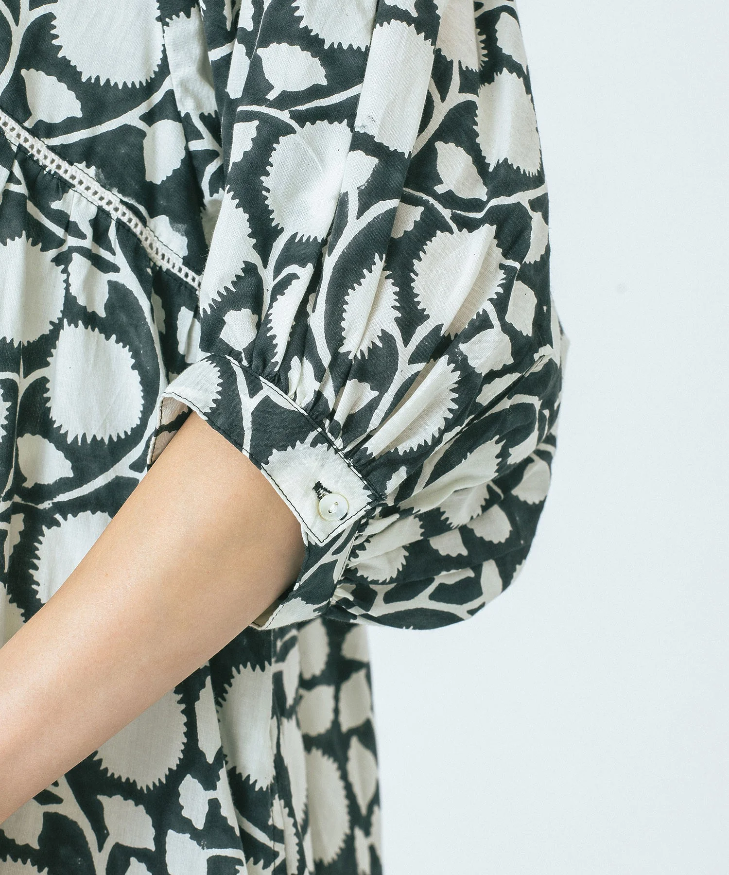 HLAADA for ROSE BUD/BLOCK PRINT SMOCK OP - Image 19