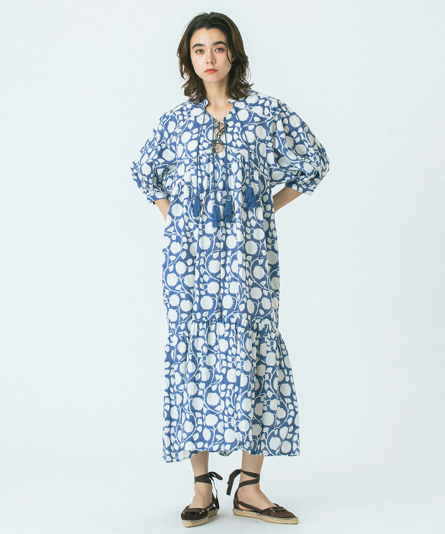 HLAADA for ROSE BUD/BLOCK PRINT SMOCK OP - Image 29