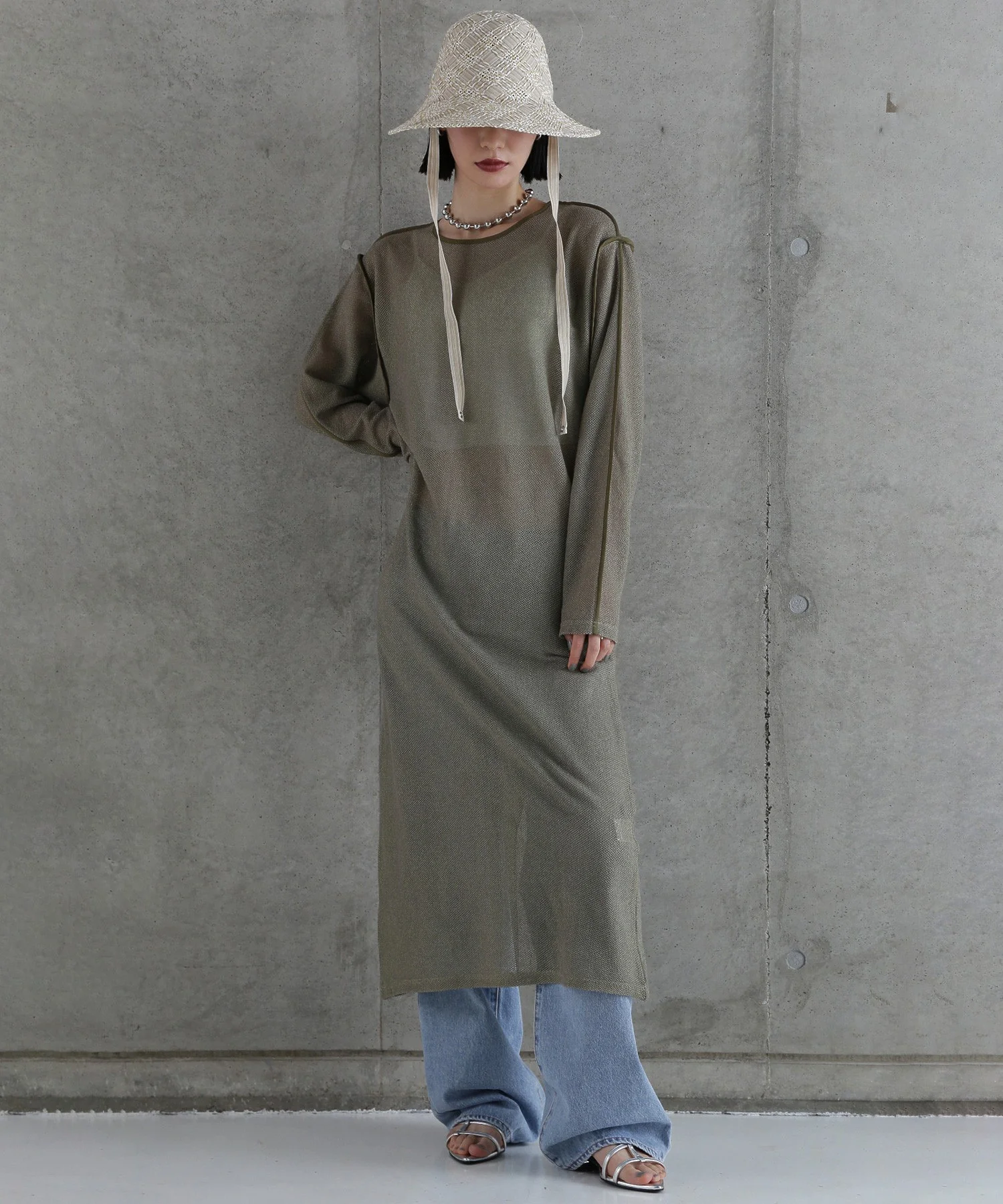 CHIGNON/メッシュパイピングワンピース - Image 19