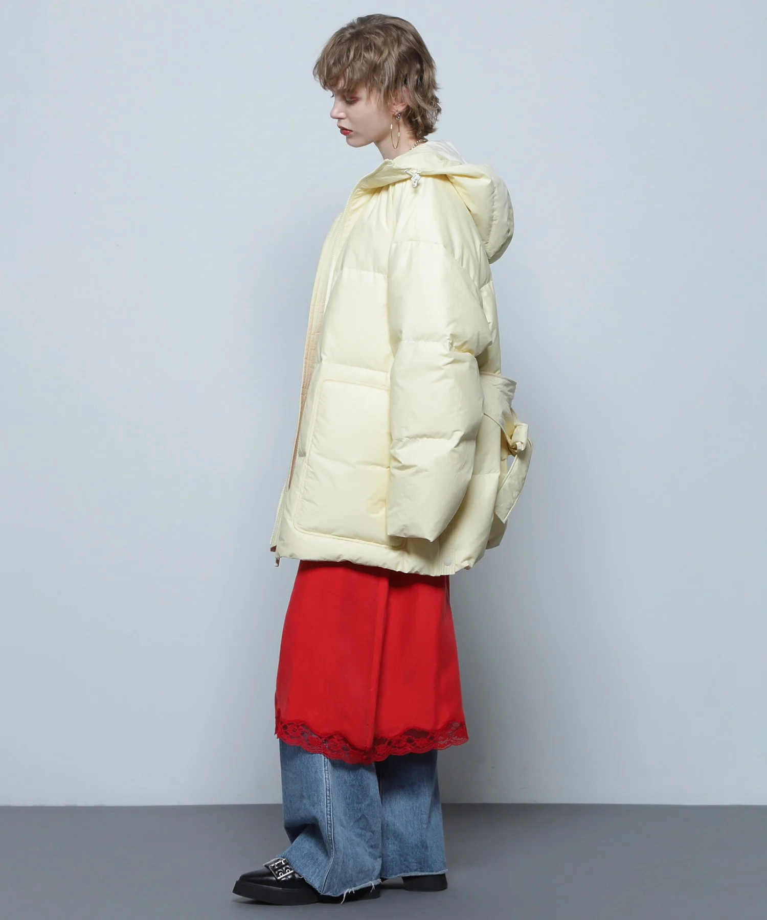【イエローROSE BUD限定カラー】F/CE./RECYCLED DOWN HOOD BLOUSON - Image 17