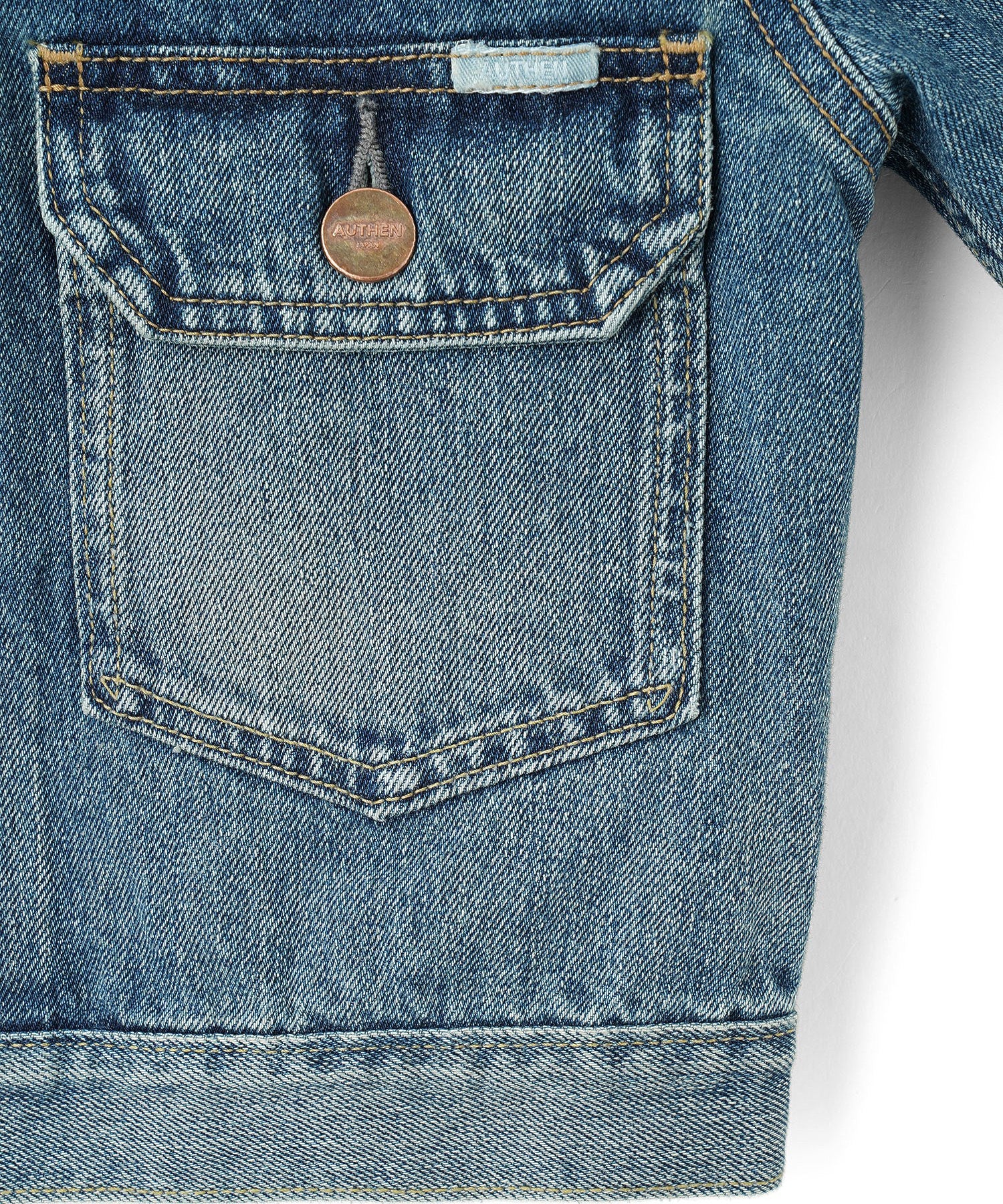 AUTHEN/CIRCULAR DENIM TRUCKER JACKET - Image 5