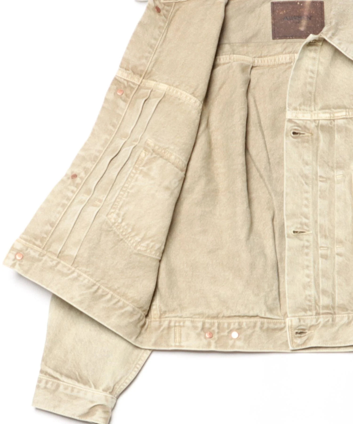 AUTHEN/JUMBLE DYE TRUCKER JACKET - Image 3