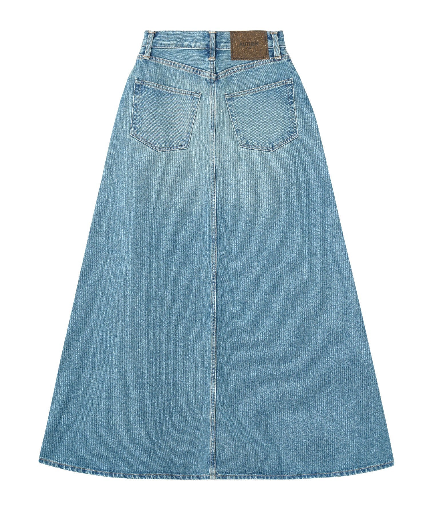 AUTHEN/CIRCULAR DENIM MAXI SKIRT - Image 2