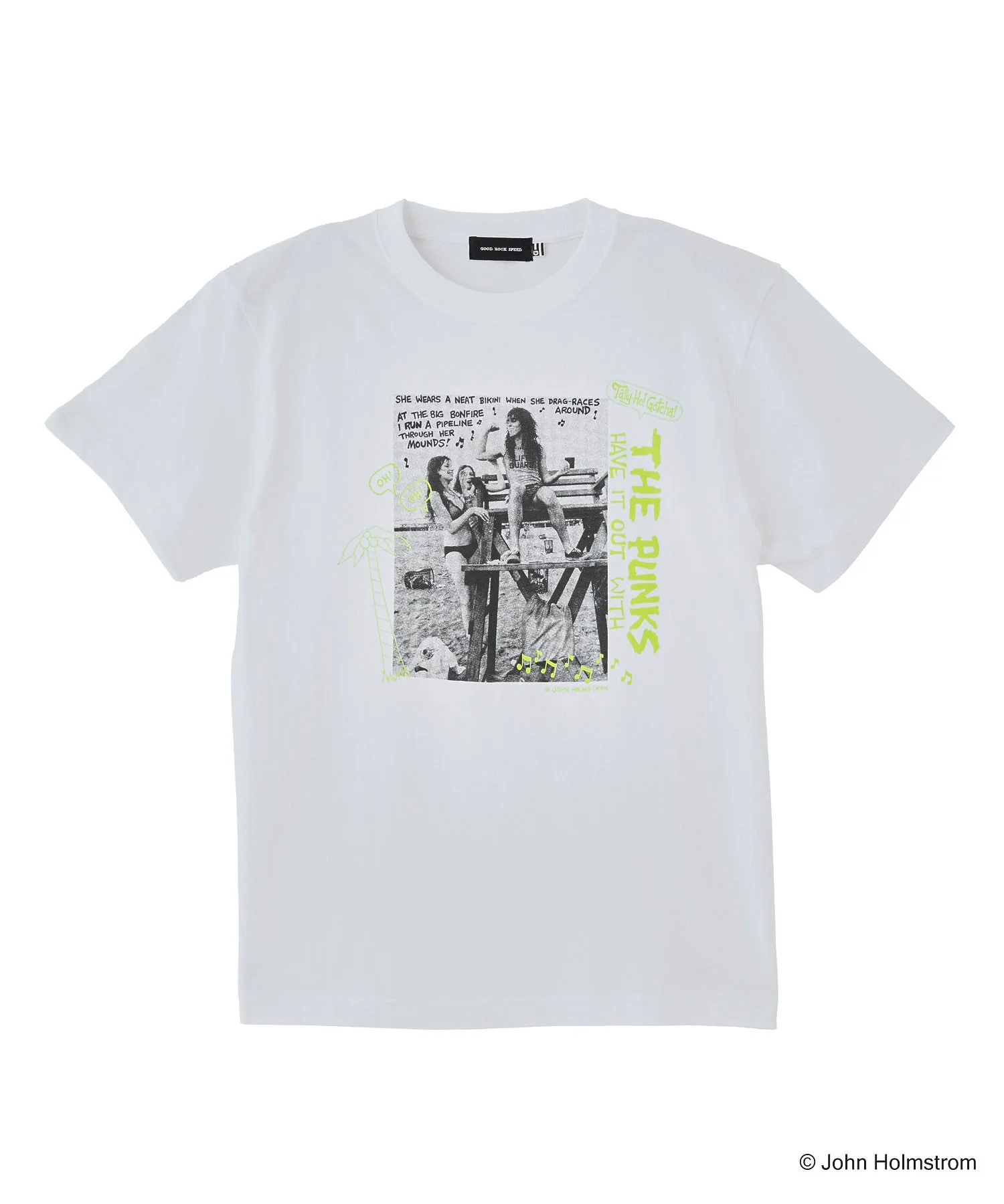 GOOD ROCK SPEED/John Holmstrom S/S TEE - Image 7