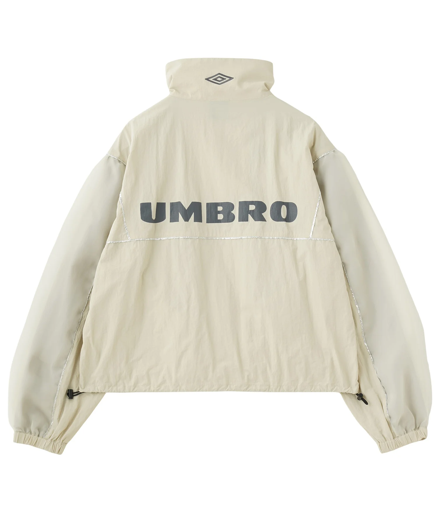 UMBRO×ROSE BUD/ORGANZA SLEEVE NYLON JACKET - Image 4