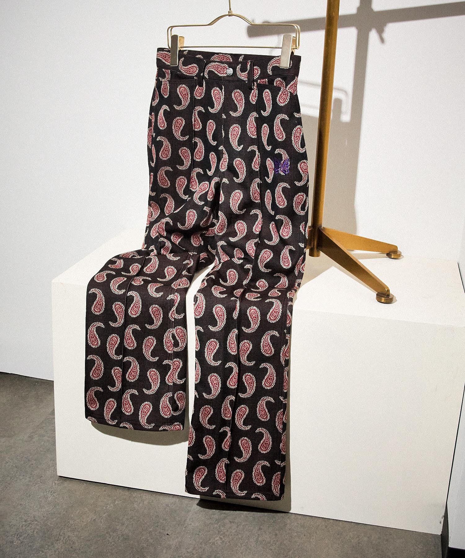 NEEDLES/Boot Cut Jean Poly Jacquard
