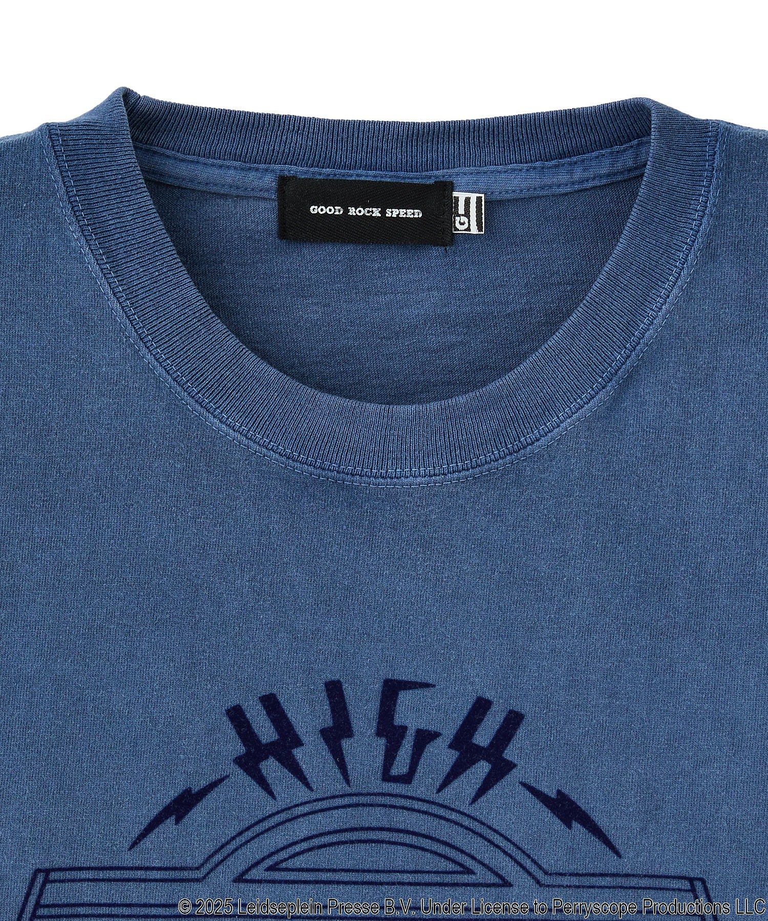 GOOD ROCK SPEED/AC/DC FLOCKY PRINT S/S TEE - Image 3