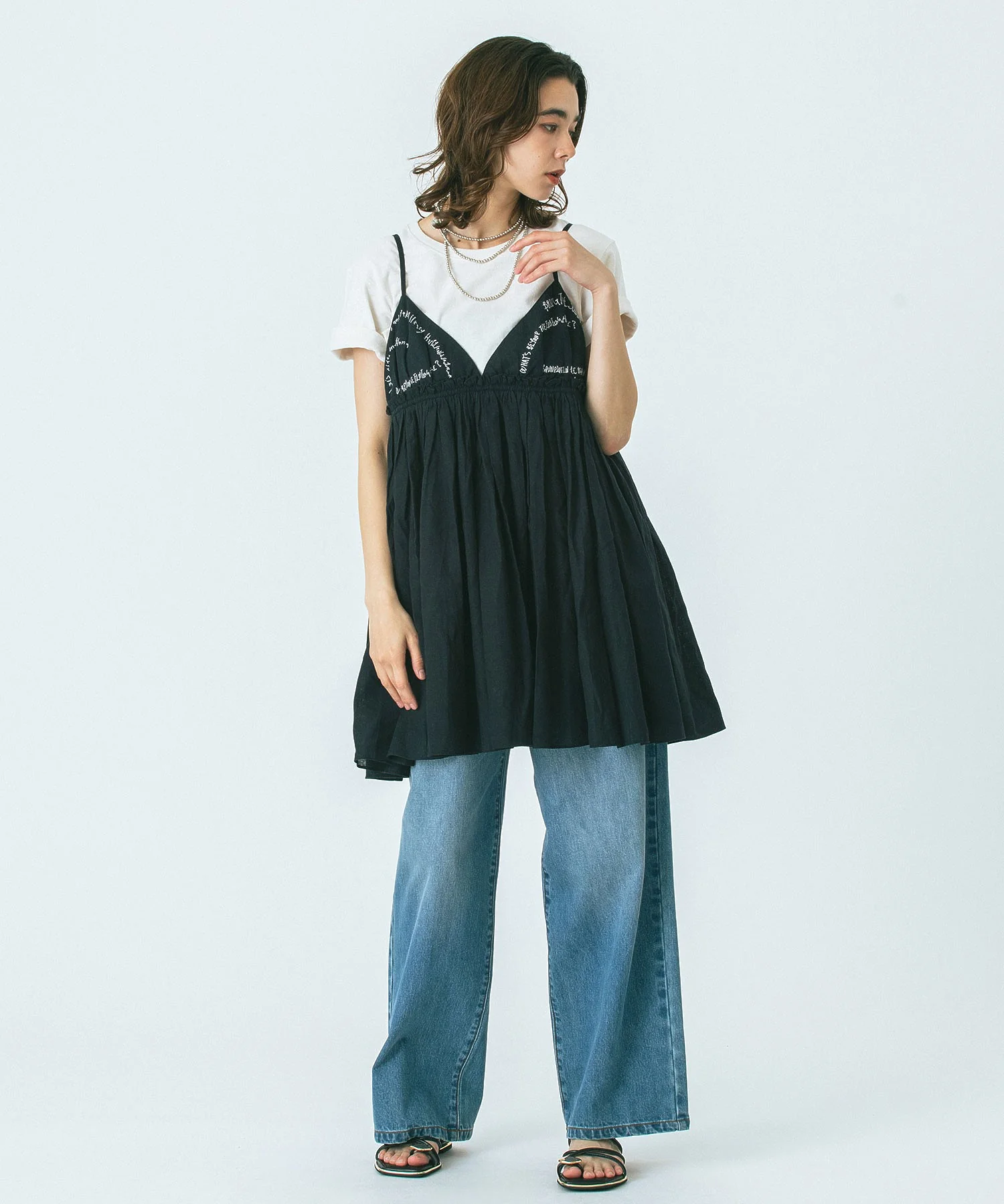 【ブラックROSE BUD別注カラー】INDIA IS BEAUTIFUL/CAMISOLE - Image 10