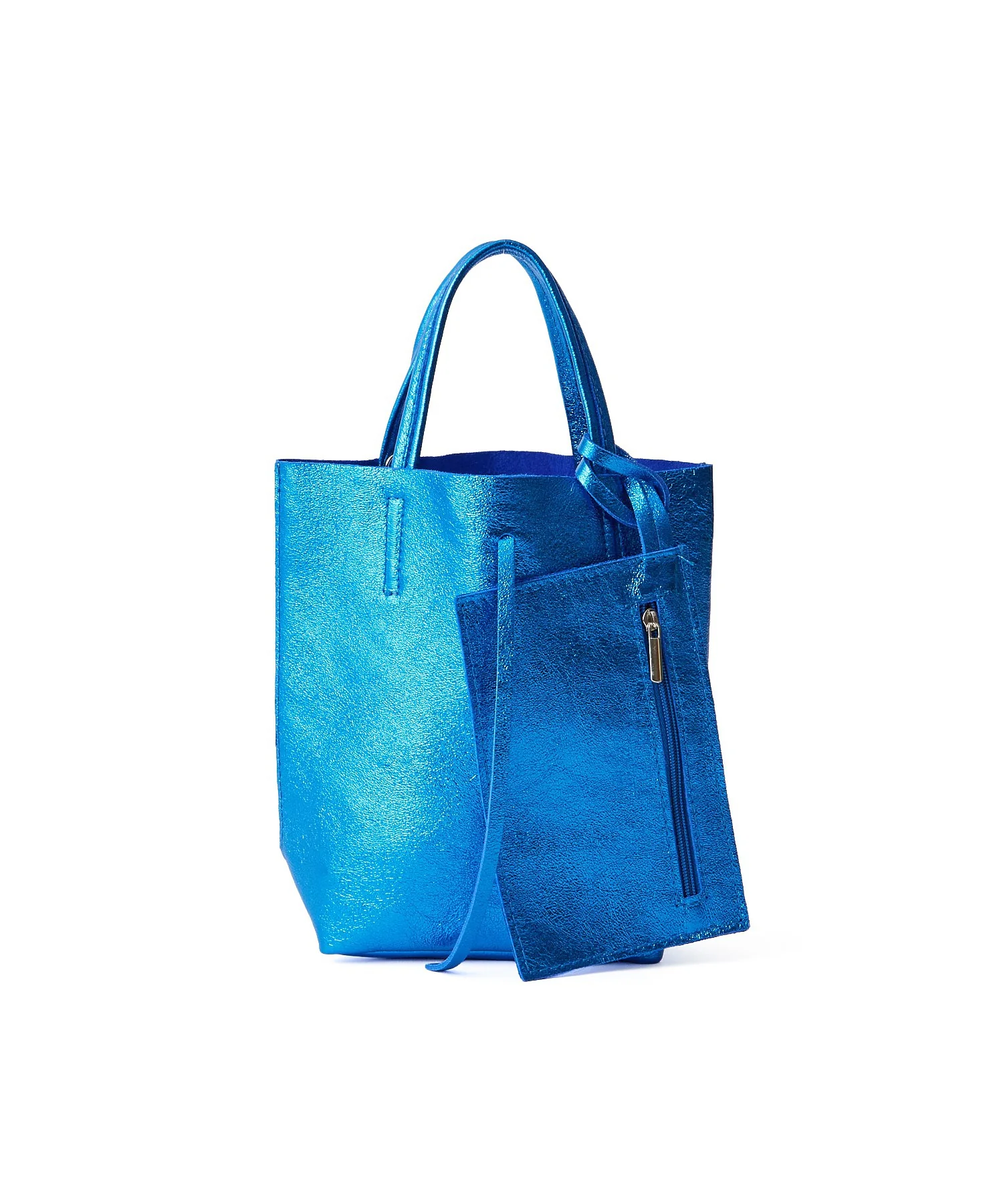 MILLELA FIRENZE /METALIC MINI TOTE BAG - Image 3