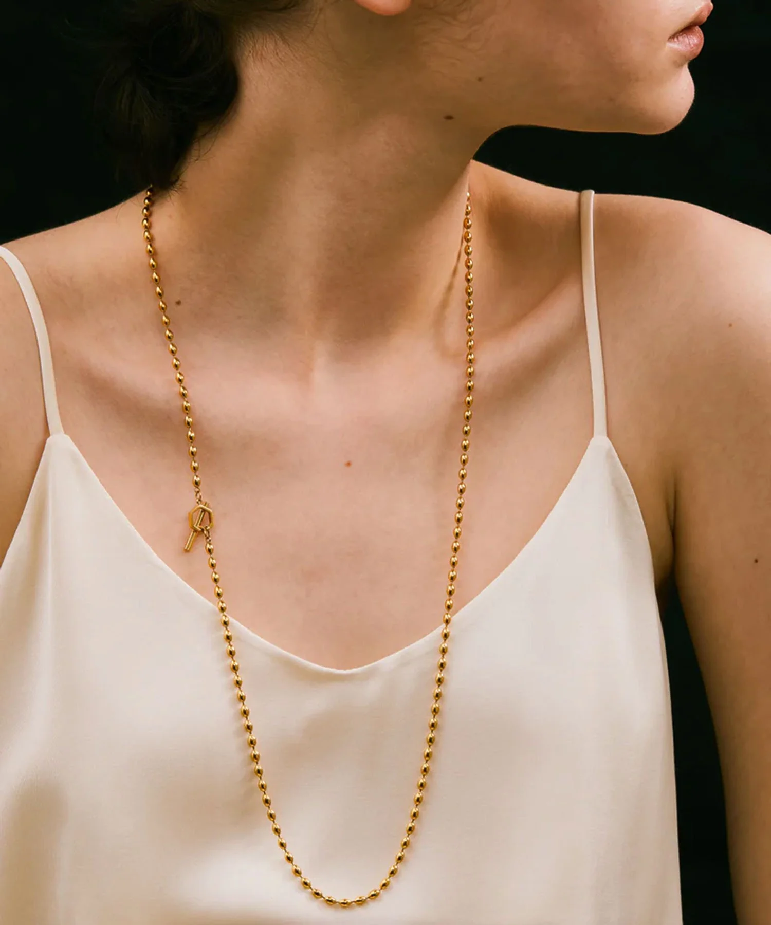 SOAC/Drop Chain Long Necklace - Image 9