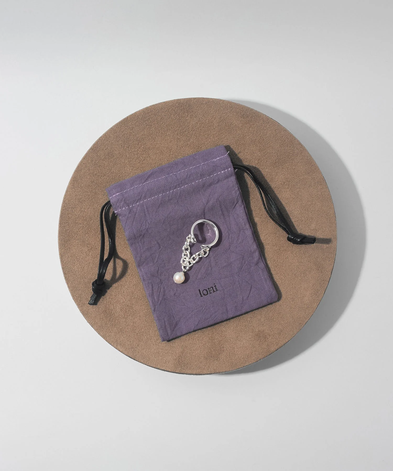 loni/IVY PEARL CHAIN RING - Image 7