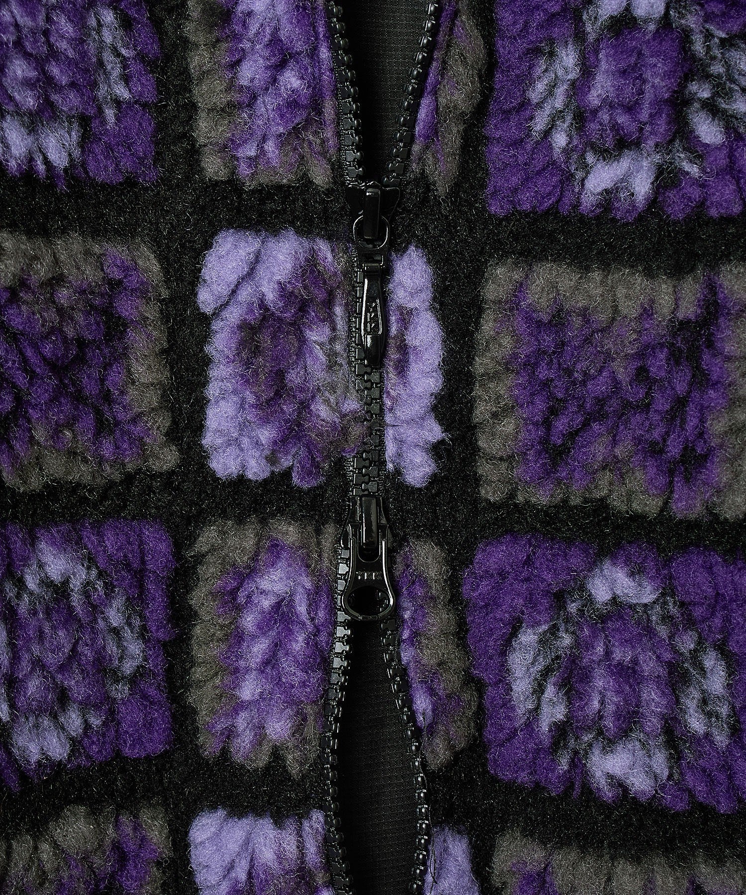 NEEDLES/FUR JACKET - PAPILLON PLAID PILE - Image 6