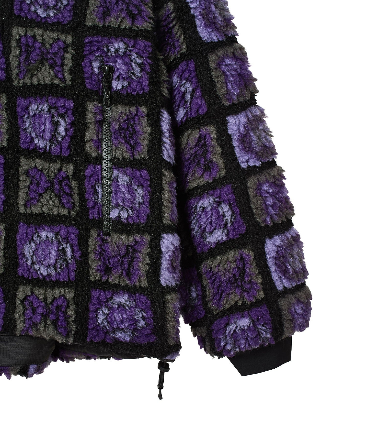 NEEDLES/FUR JACKET - PAPILLON PLAID PILE - Image 7
