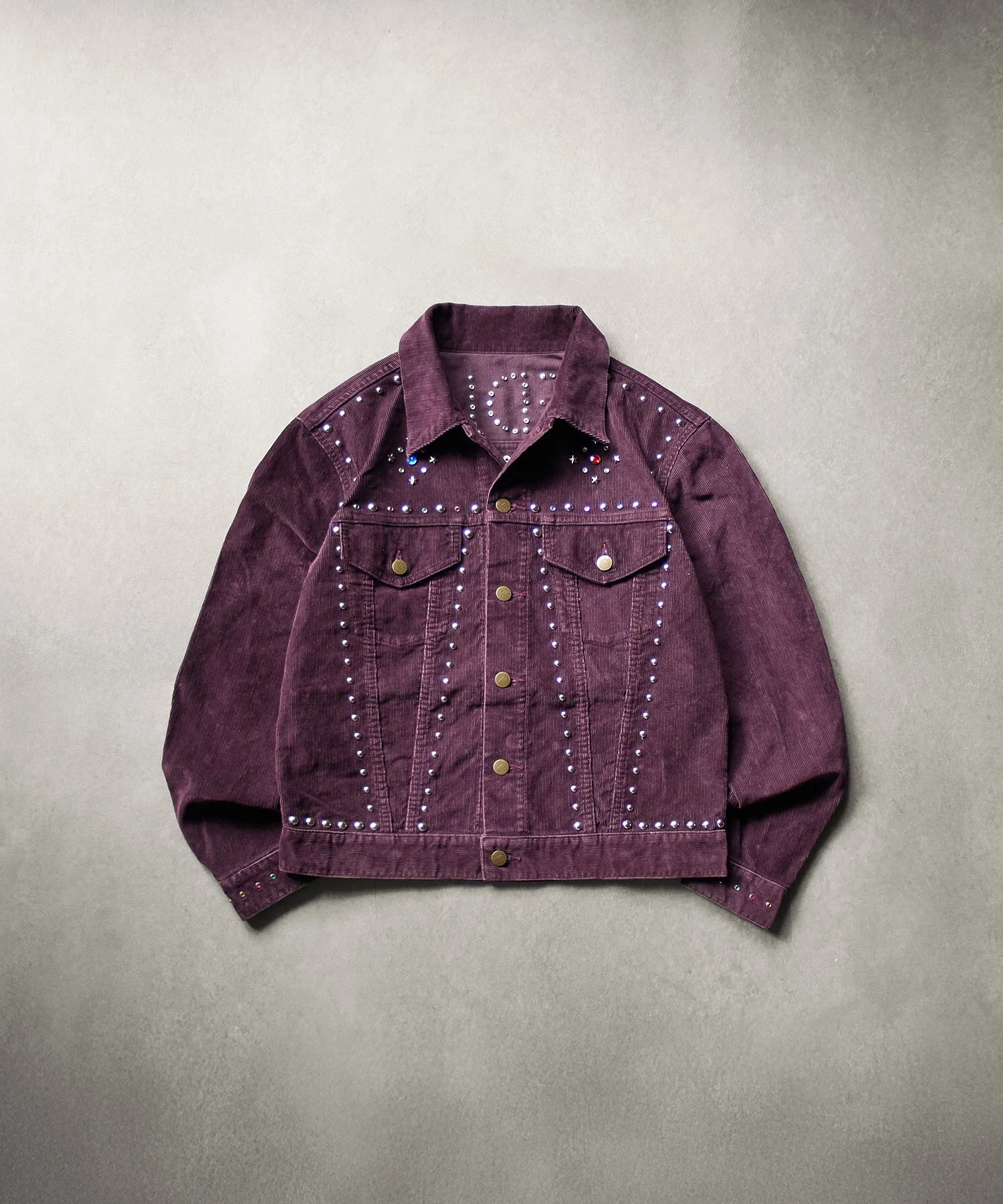 NEEDLES/STUDDED JEAN JACKET