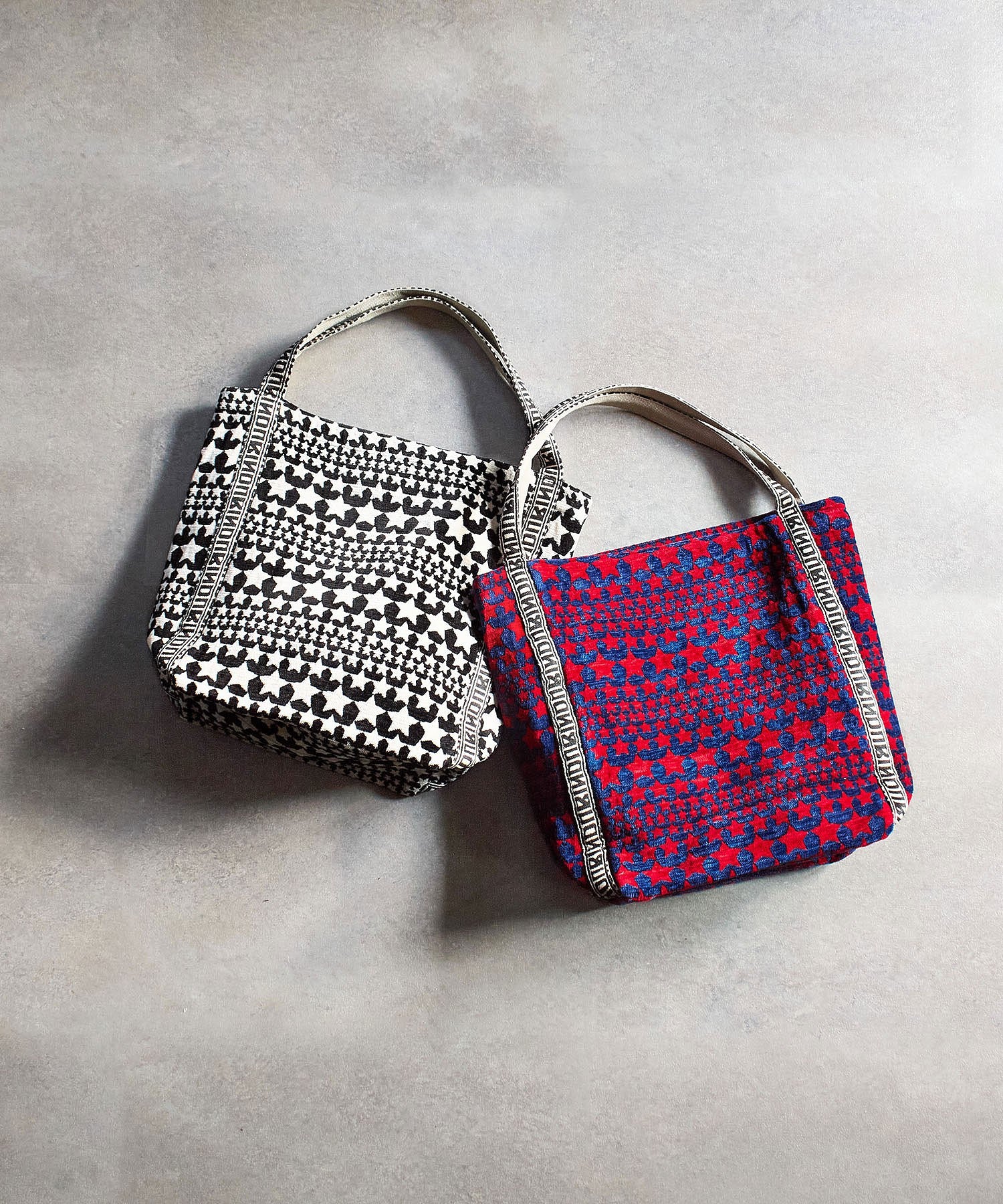 BINDU/STARS JACQUARD TOTE BAG - Image 5