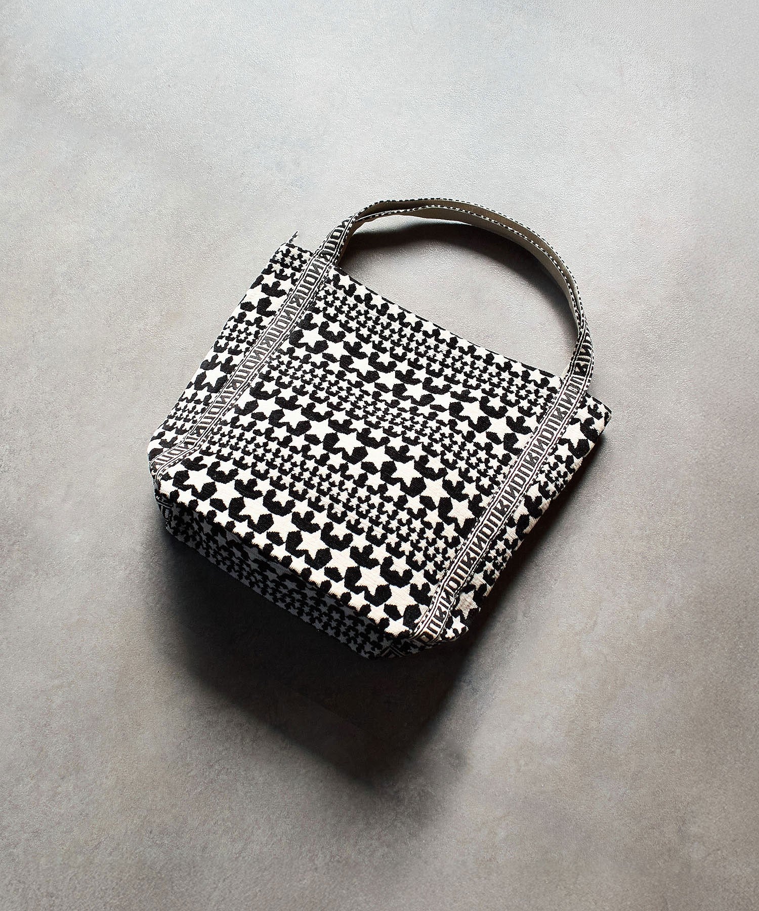 BINDU/STARS JACQUARD TOTE BAG - Image 7