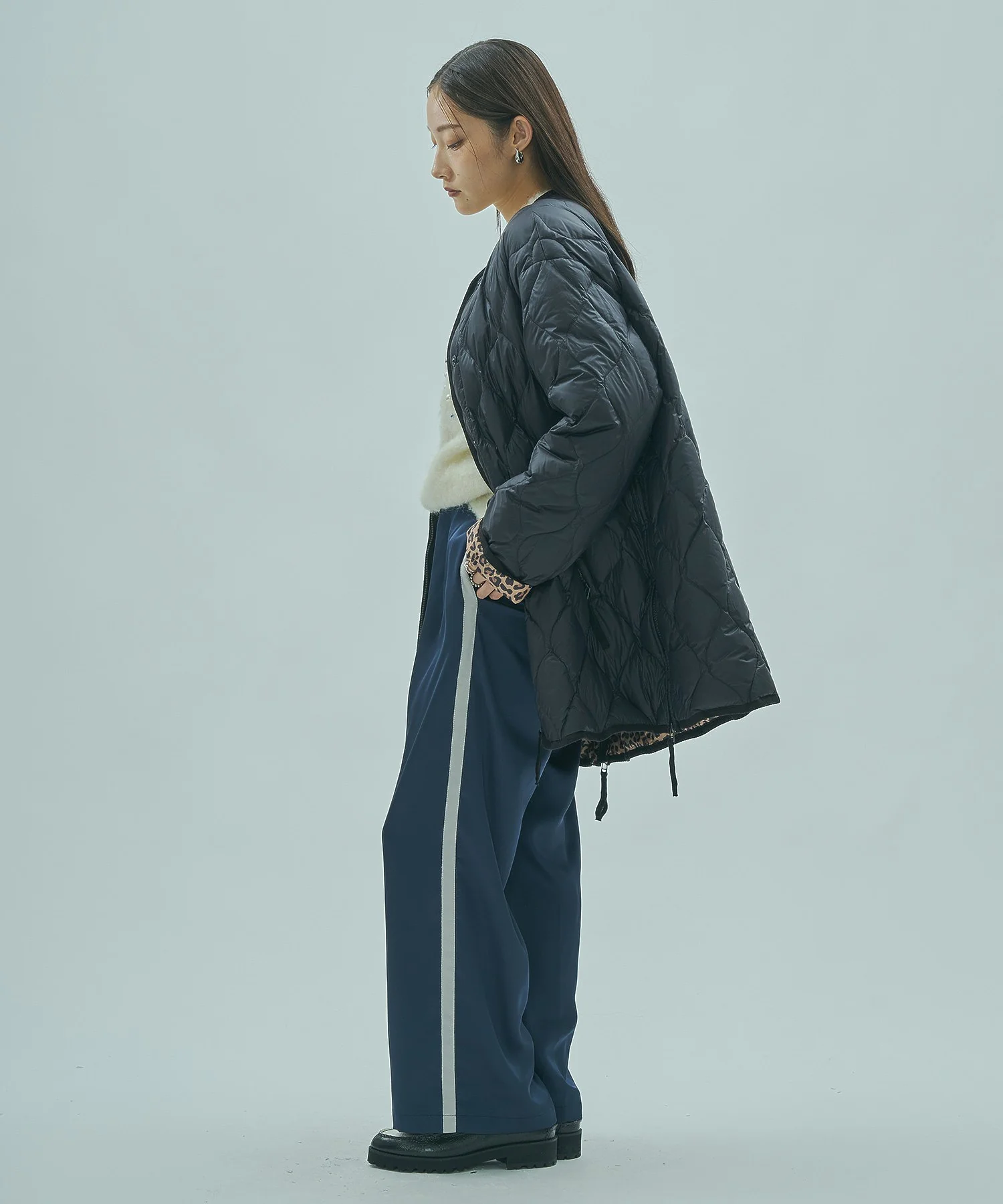 【ROSE BUD別注】TAION/MILITARY M65 LINER W-ZIP DOWN JACKET - Image 8